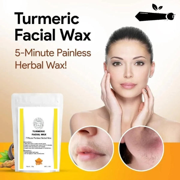 Turmeric Facial Hair Removal Waxing Powder ( Pack of 2 )