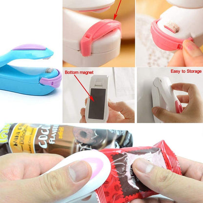 Portable Mini Heat Sealing Machine Impulse Sealer Seal Packing Plastic Bag